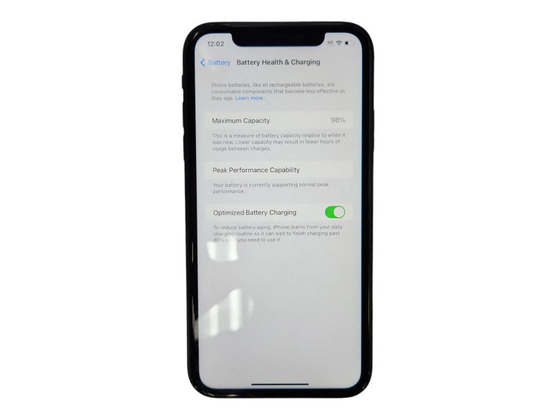 Apple iPhone XR 64GB, Model: A1984, unlocked, Battery Health: 98%
