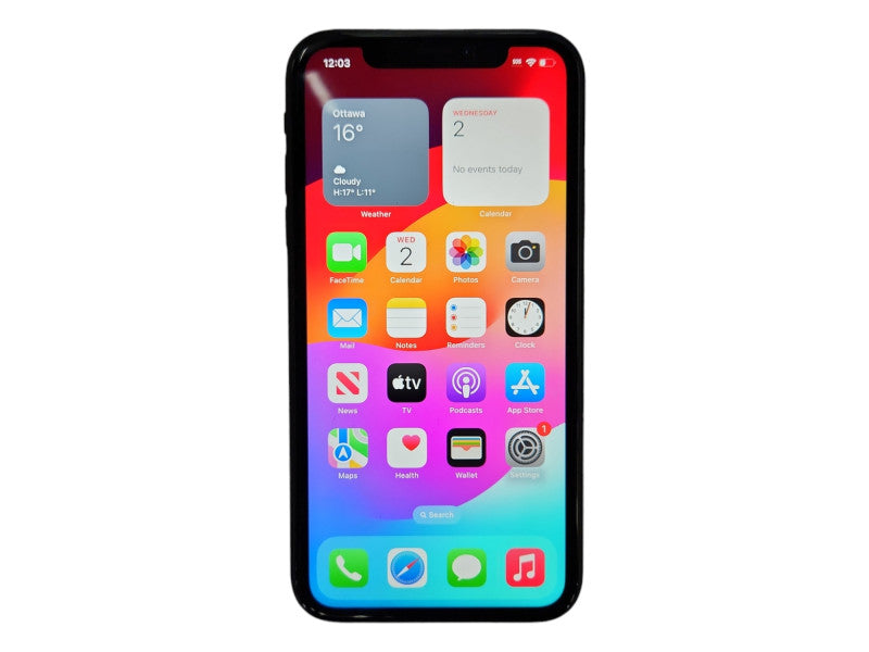 Apple iPhone XR 64GB, Model: A1984, unlocked, Battery Health: 98%