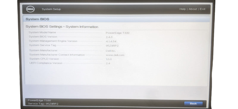 Dell PowerEdge T330 | Xeon E3-1220 v5 | 16GB DDR4 | No HDD | PERC H730
