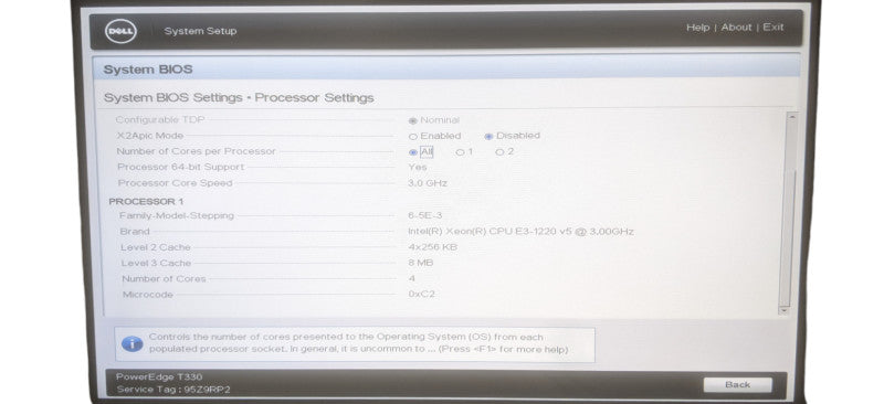 Dell PowerEdge T330 | Xeon E3-1220 v5 | 16GB DDR4 | No HDD | PERC H730