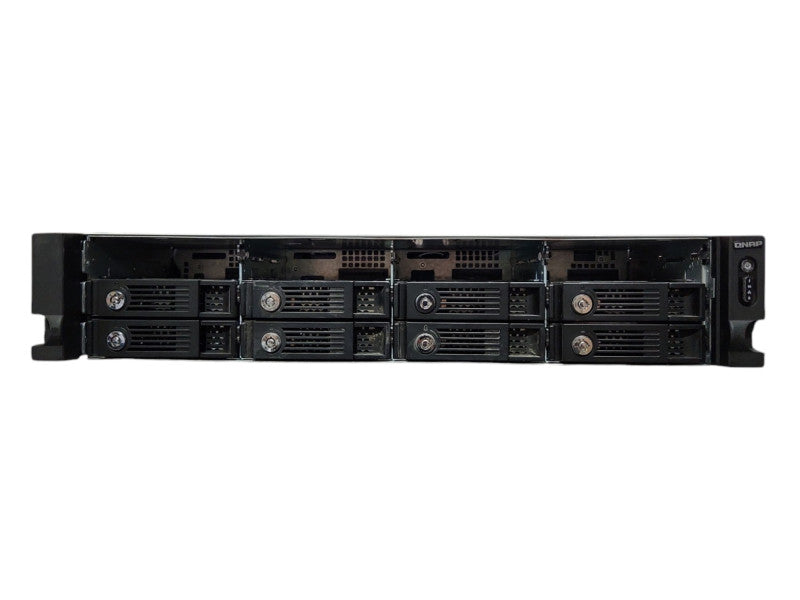 QNAP TVS-1271U-RP NAS 12 Bay NAS, 6x 4TB HDDs & 3x 3TB HDDs, 16GB RAM, READ