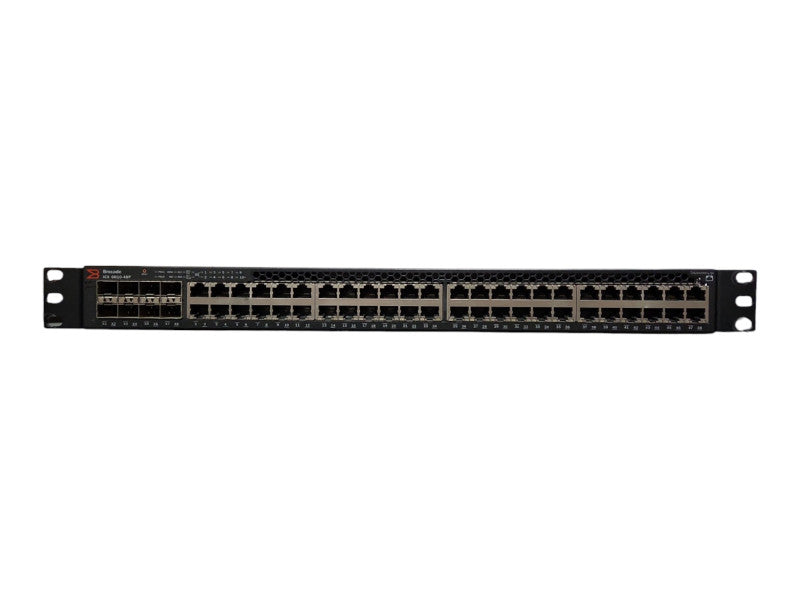 Brocade ICX6610-48P-E ICX 6610-48 Layer 3 Switch w/ 2x PSU