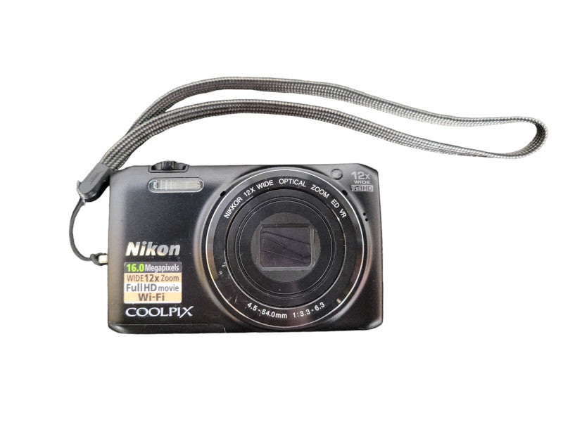 Nikon Coolpix S6800 Digital Camera 16.0MP 12X Zoom READ !