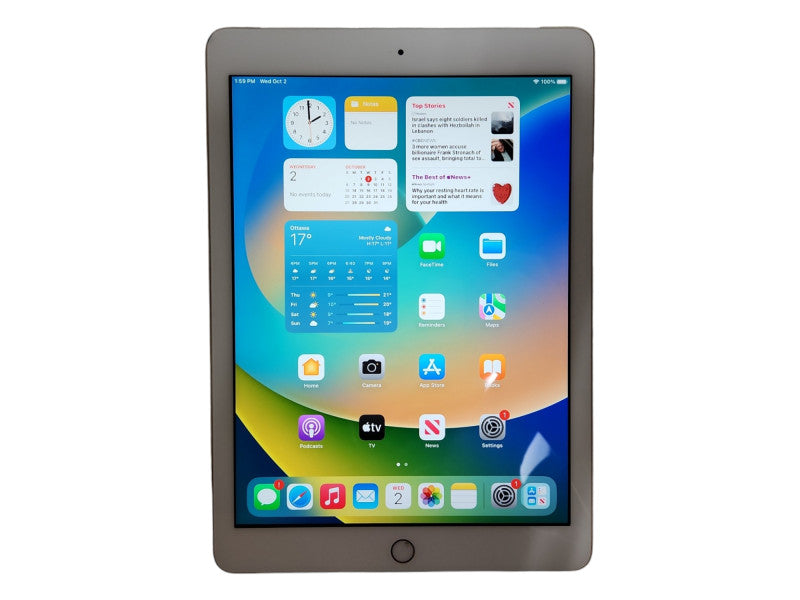 Apple ipad 5th Generation 128GB WiFi + Cellular, Model: A1823, Unlocked