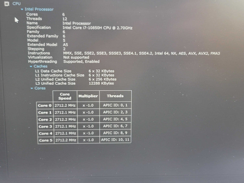 Dell Latitude 5411 | i7-10850H| 16GB DDR4| GeForce MX250| 512GB M.2 SSD READ β Lap200