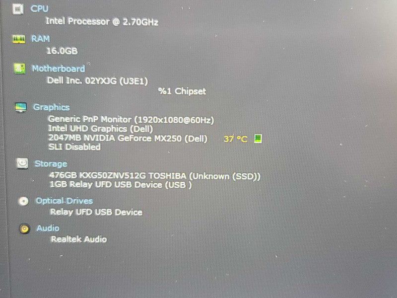 Dell Latitude 5411| i7-10850H| 16GB DDR4| 512GB SSD  β Lap200
