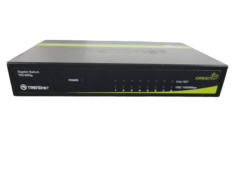 TRENDnet GREENnet TEG-S80G 8-Port Unmanaged Gigabit Ethernet Switch !