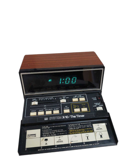 Vintage BSR System X10/The Timer Vintage Alarm Clock  Model: X10-020211 =