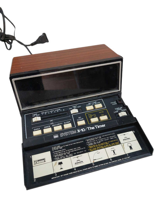 Vintage BSR System X10/The Timer Vintage Alarm Clock  Model: X10-020211 =