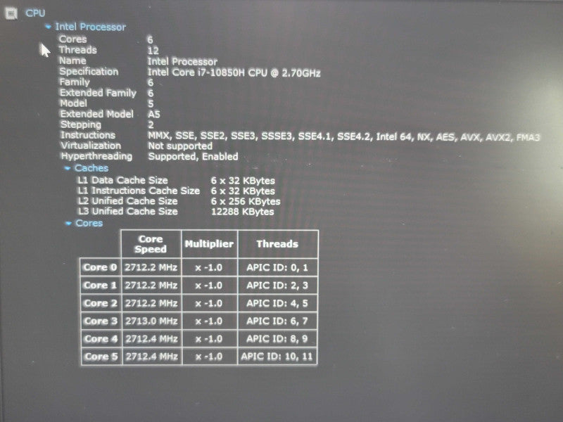 Dell Latitude 5411| i7-10850H| 16GB DDR4| 256GB SSD READ  β Lap200