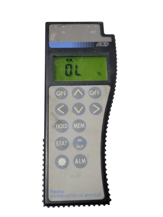 AOIP precical thermometer calibration PJ6522, READ _