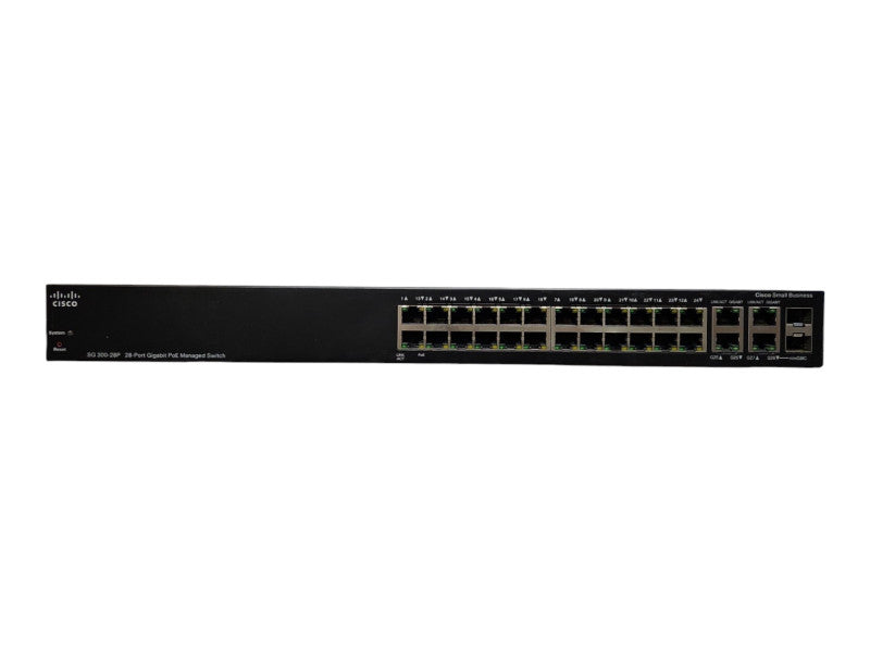Cisco SG300-28PP 28-Port Gigabit PoE+ Managed Switch