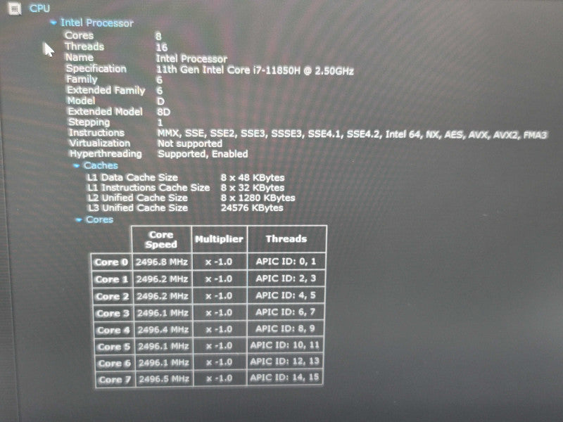 Dell Latitude 5421| i7-11850H| 16GB DDR4| MX450| 512GB SSD EAD β Lap200