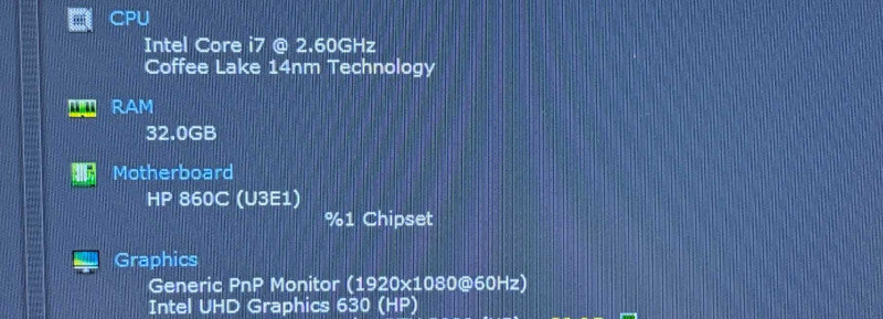 HP ZBook 17 G6 i7-9850H@2.6Gh QUADRO RTX 3000 6GB GPU 32GB RAM 512GB SSD READ  Lap200