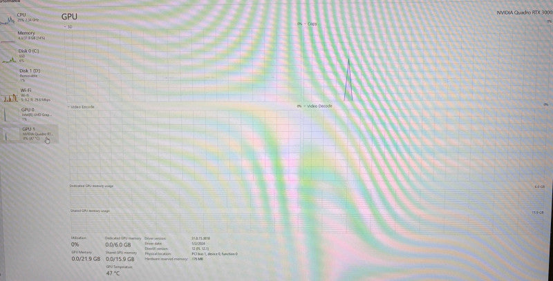 HP ZBook 17 G6 i7-9850H@2.6Gh QUADRO RTX 3000 6GB GPU 32GB RAM 512GB SSD READ  Lap200