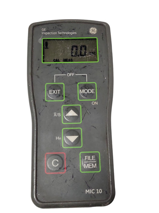 GE Inspection Technologies MIC 10, READ _