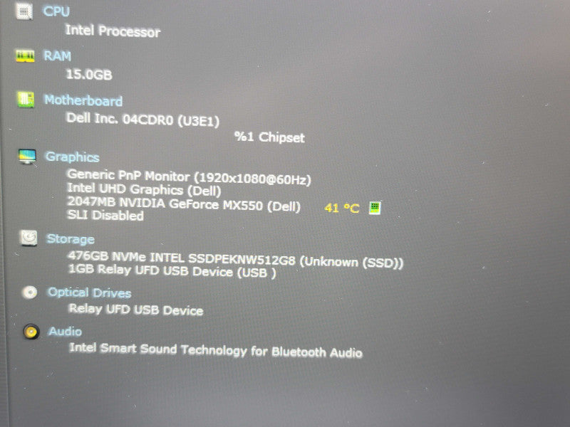 Dell Latitude 3421| i7-1270P| 16GB DDR5| MX550| 512GB NVMe β Lap200