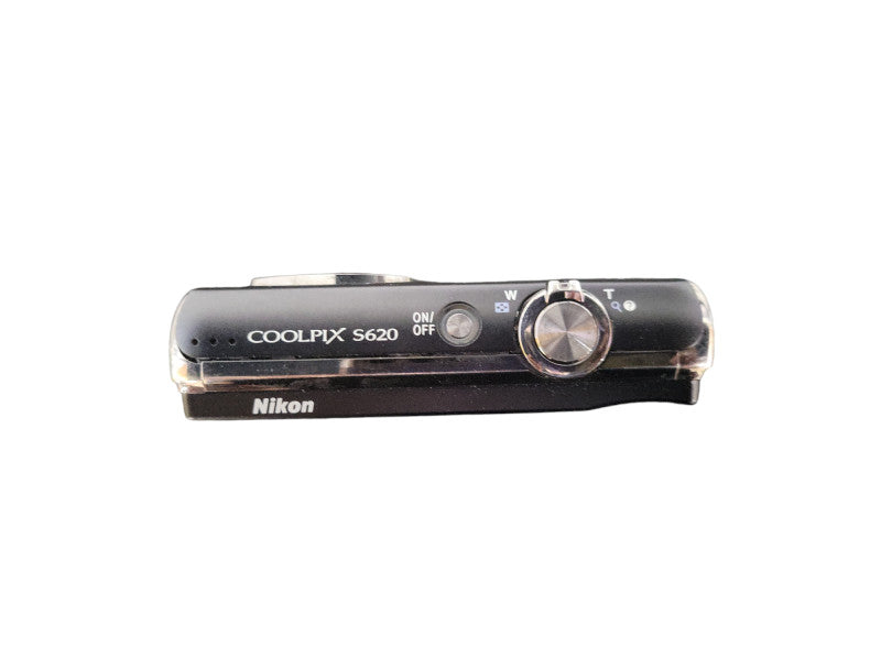 Nikon COOLPIX S620 Black 12.2MP 4x Zoom Digital Camera !