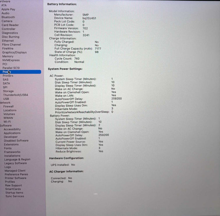 Apple MacBook Pro 15" Mid 2015 i7-4870HQ Radeon R9 M370X GPU 16GB 256SSD READ