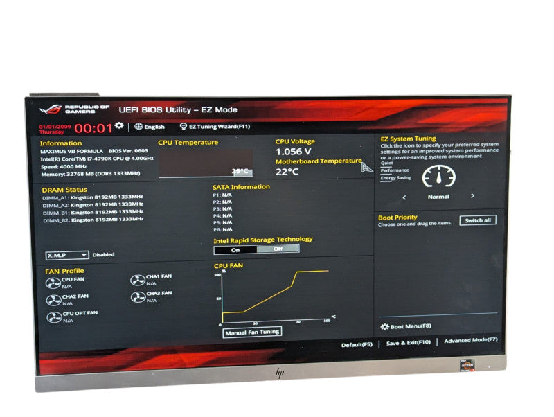 Endgame Z97 ASUS ROG Maximus VII Formula with i7-4790K @ 4.00Ghz 32GB RAM  -