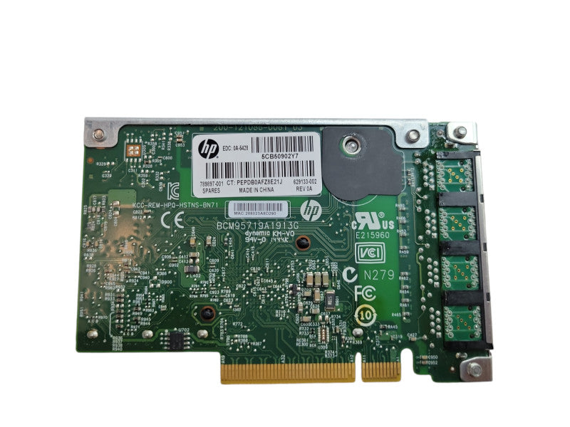HP ProLiant Gen8 Server 4-Port Gigabit 1GB 331FLR PCI-Express x8 Adapter Card %