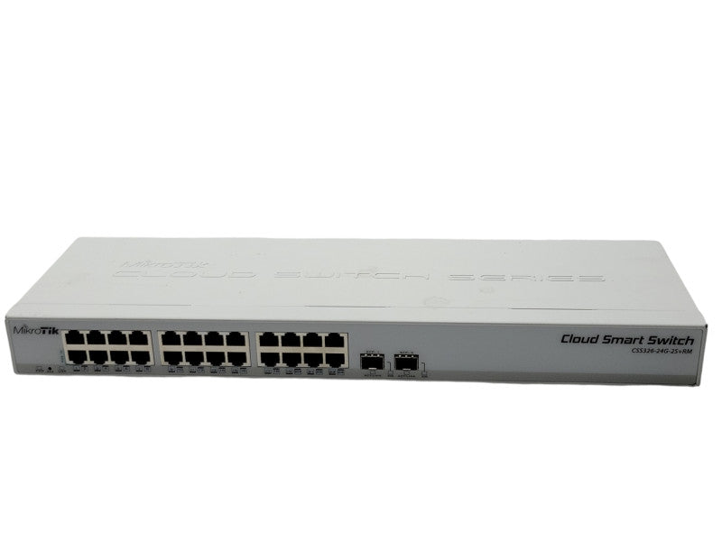 MikroTik CSS326-24G-2S+RM  24-Port Gigabit Ethernet Switch 2x SFP+ SEE _