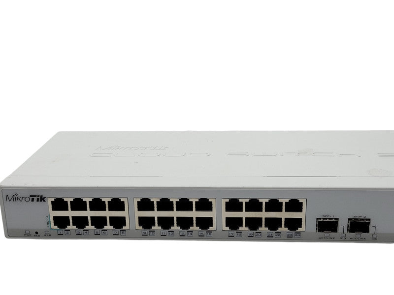 MikroTik CSS326-24G-2S+RM  24-Port Gigabit Ethernet Switch 2x SFP+ SEE _