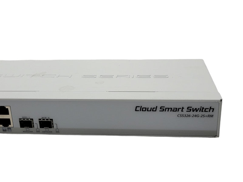 MikroTik CSS326-24G-2S+RM  24-Port Gigabit Ethernet Switch 2x SFP+ SEE _