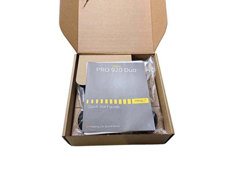Open Box Jabra Pro 920 Duo | Black Wireless Headset 920-69-508-105