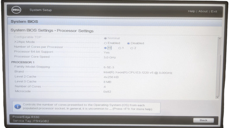 Dell PowerEdge R330 | Xeon E3-1220 v5 | 32GB DDR4 | No HDD | PERC H730