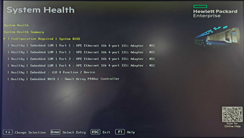 HP DL360 Gen9 1U 8x 2.5" | 1x Xeon E5-2667 v3 @3.2GHz 8C, 16GB DDR4, P440ar