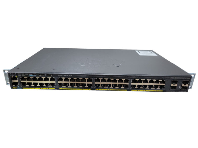 Cisco WS-C2960X-48TS-L 48-Port Gigabit Managed Switch !