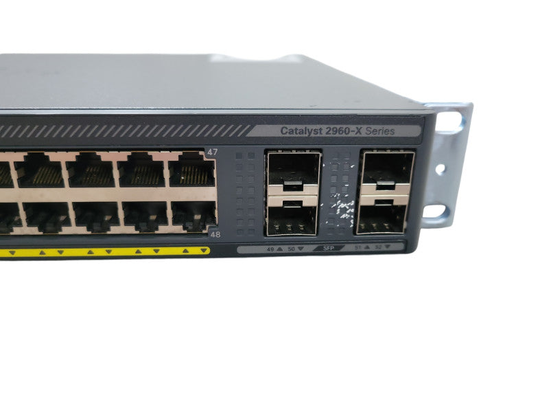Cisco WS-C2960X-48TS-L 48-Port Gigabit Managed Switch !