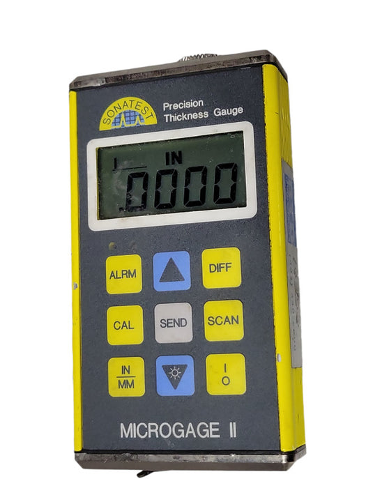 Sonaset Precision Thickness Gauge MicroGage II, READ _
