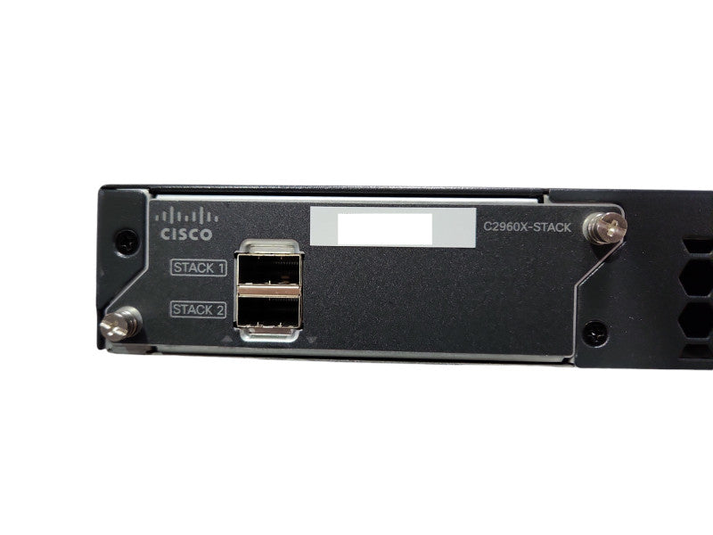 Cisco WS-C2960X-48FPS-L, 48 Port Gigabit PoE+ 740W 4x SFP Switch, + Stack