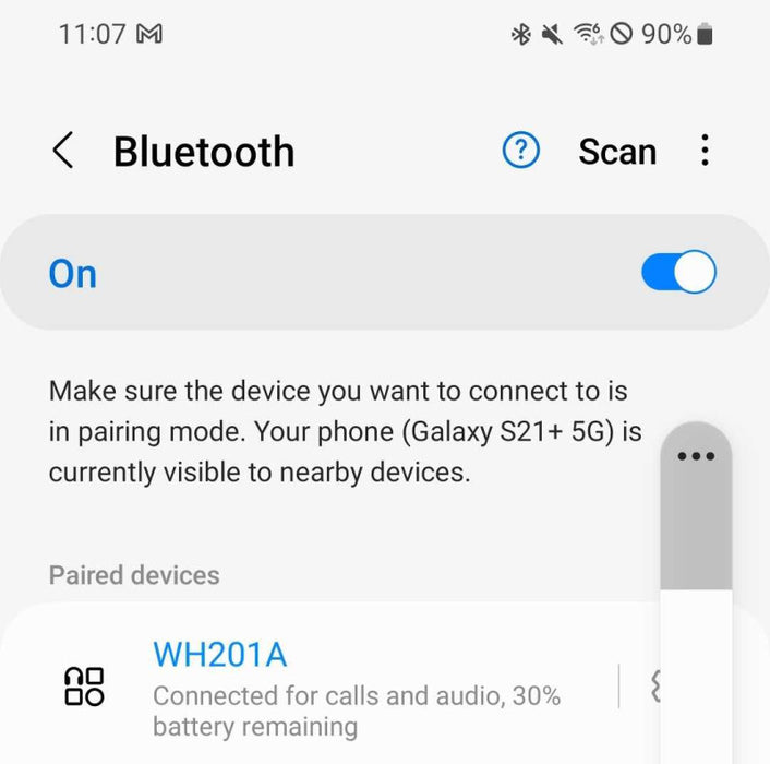 KVIDIO WH201A wireless Bluetooth Headset _