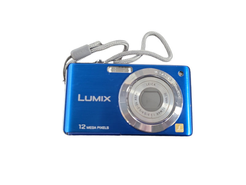 Panasonic LUMIX DMC-FS15 12.1MP Camera Blue READ !