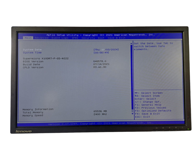 Nutanix Node Server 2U 24x2.5" | 2x Xeon E5-2695 v4 18-Core, 64GB DDR4, 2x PSU
