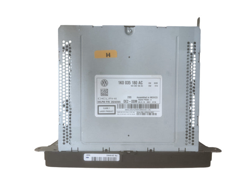 Delphi 1K0 035 180 AC | 2011-14 Volkswagen Passat AM/FM Radio CD Player Unit