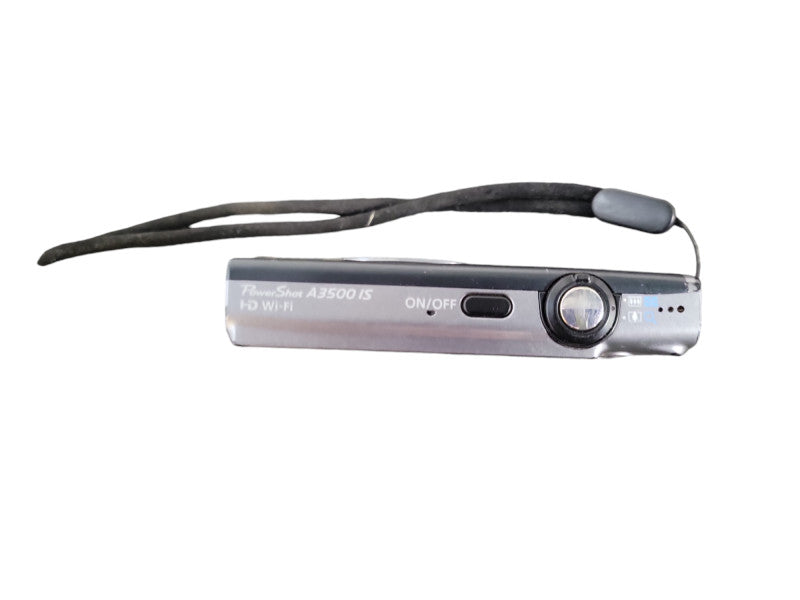 Canon PowerShot A3500 IS 16MP  Digital Camera Black Wi-Fi !