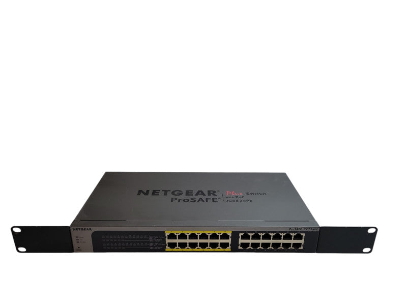 NETGEAR JGS524PE PROSAFE PLUS 24-PORT PoE SWITCH %
