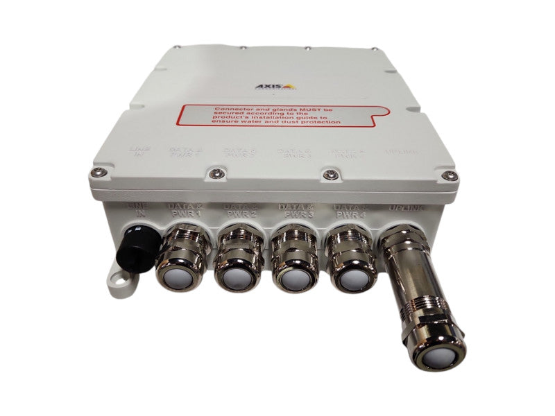 Axis Communications T8504-E Managed Outdoor PoE Switch 01449-001, READ
