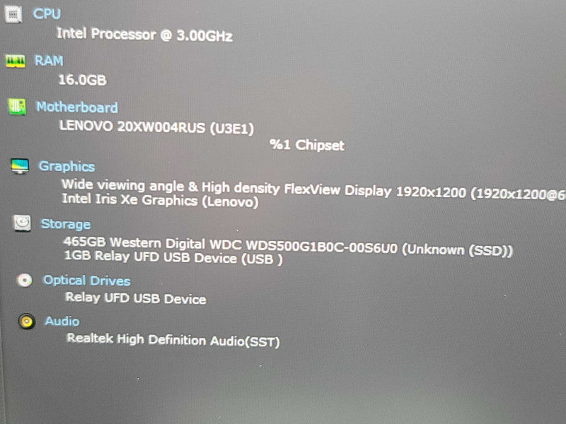 Lenovo ThinkPad X1 Carbon G9 | i7-1185G7|16GB RAM| 512GB SSD TOUCH β Lap200
