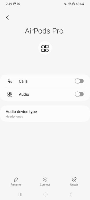 Airpod Pro Wireless earbuds with charging case, READ _