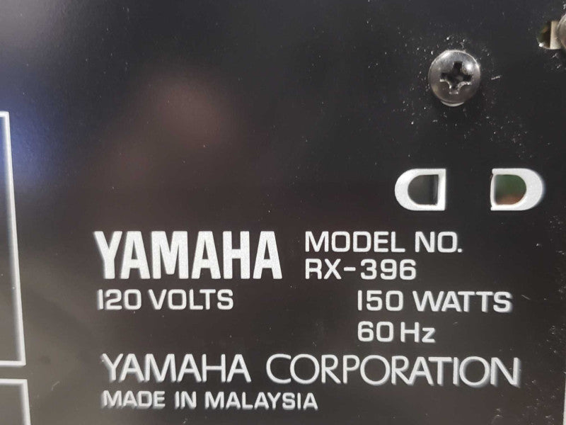 Yamaha RX-396 Stereo Receiver Amplifier