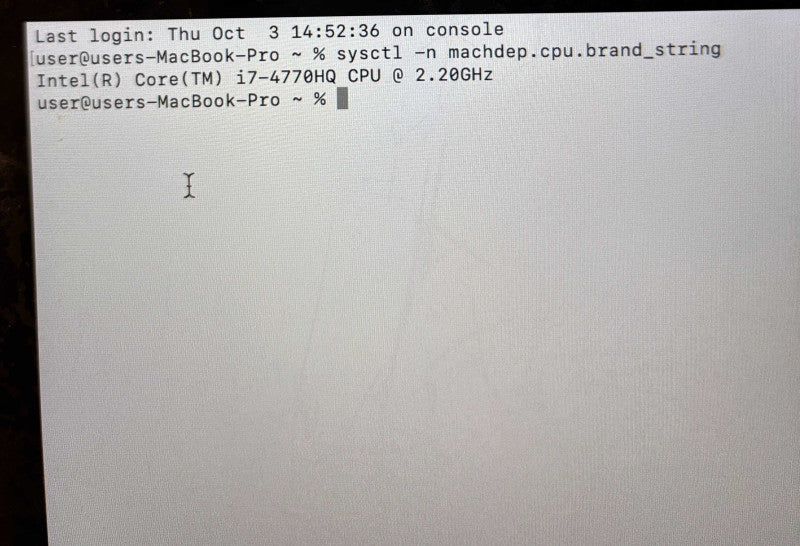 Apple MacBook Pro 15" Mid 2014 i7-4770HQ 16GB RAM 256SSD READ!