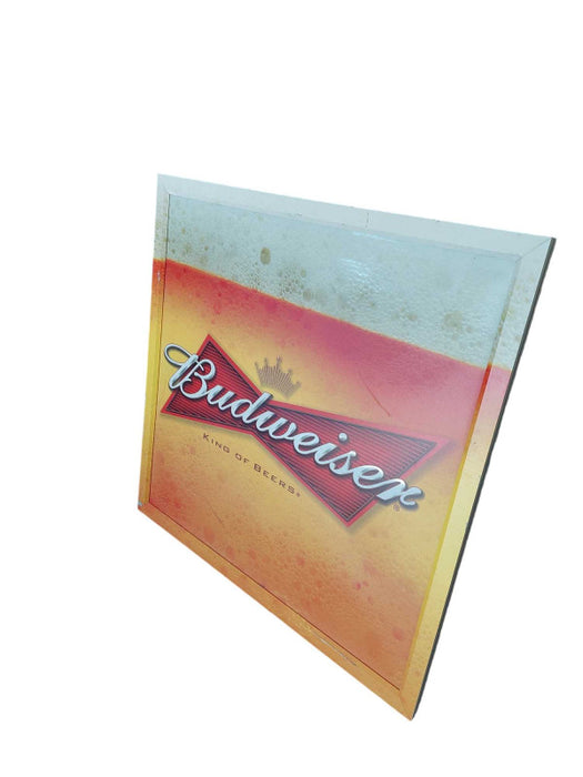 Budweiser Light Up Wall Sign Hanger =