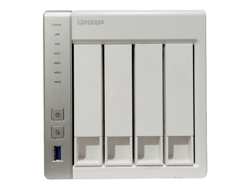 QNAP TS-431+ 4 Bays NAS, 8TB (4x 2TB 3.5" HDDs)
