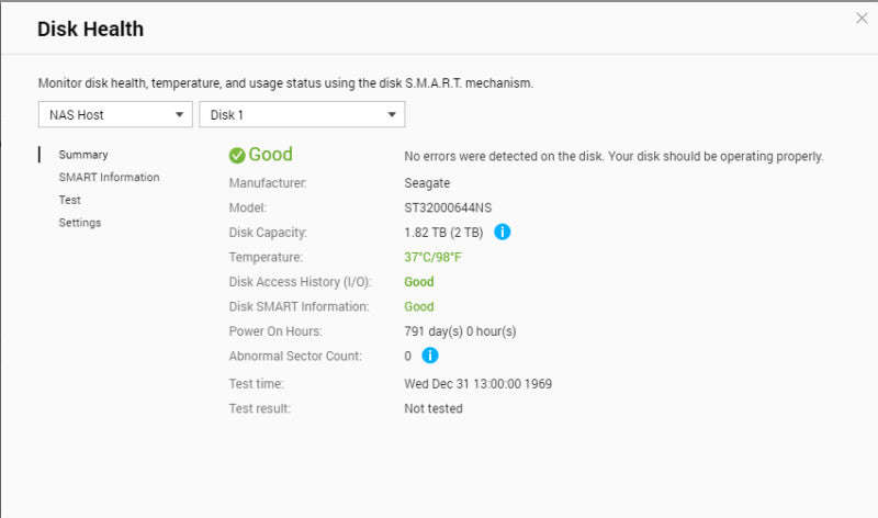 QNAP TS-431+ 4 Bays NAS, 8TB (4x 2TB 3.5" HDDs)