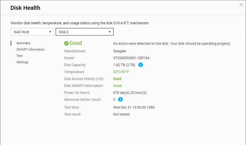 QNAP TS-431+ 4 Bays NAS, 8TB (4x 2TB 3.5" HDDs)